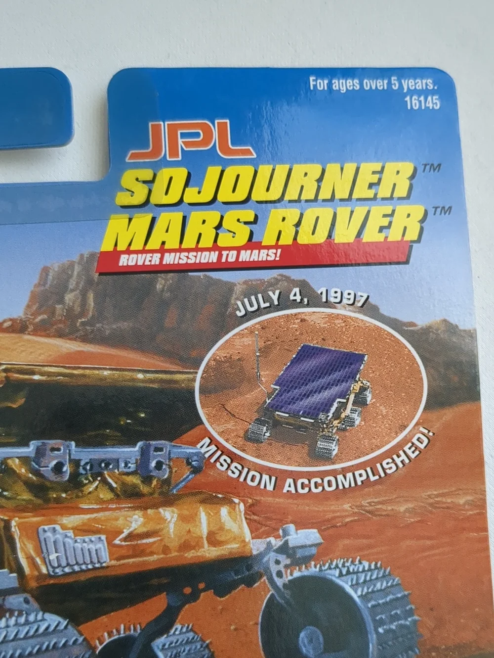 Hot Wheels JPL Sojourner Mars Rover 1997 Action Pack 16145